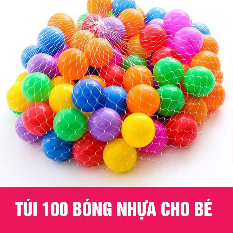 Túi Bóng Nhựa Mềm Cho Bé – Túi 100 Quả