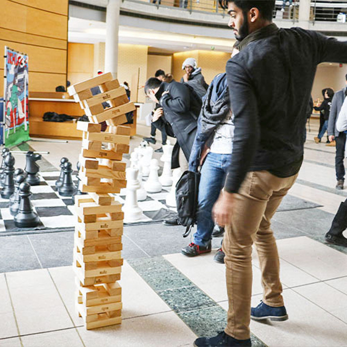 ĐỒ CHƠI RÚT GỖ KHỔNG LỒ (JENGA GIANT)