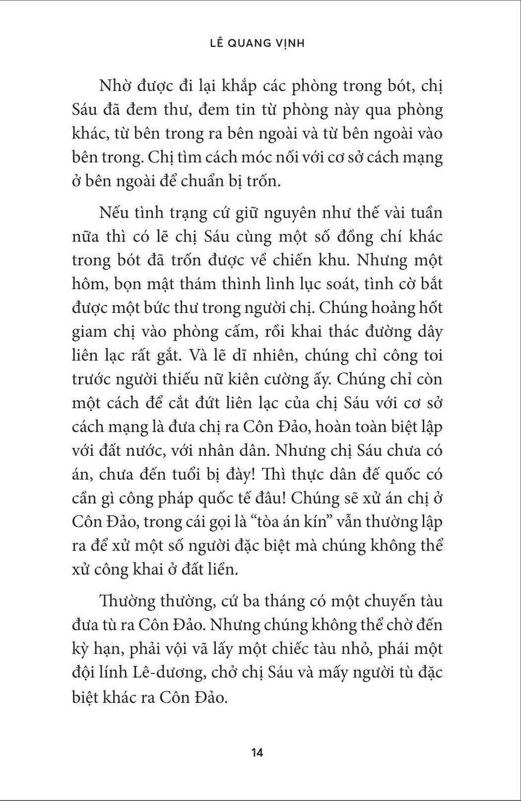 Chị Sáu Ở Côn Đảo