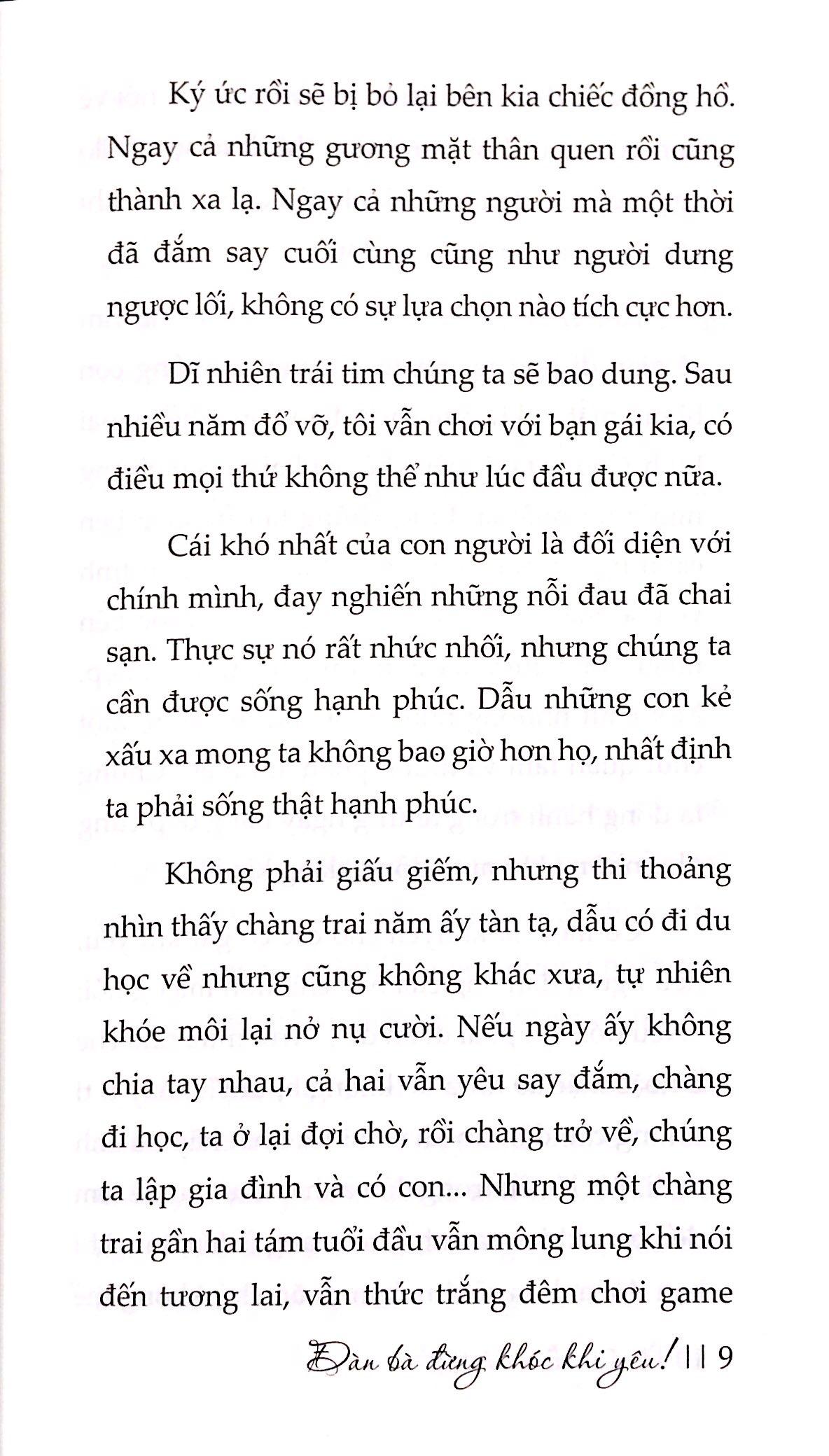 Đàn Bà Đừng Khóc Khi Yêu!
