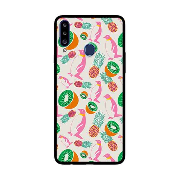 Ốp Lưng Dành Cho Samsung Galaxy A20s mẫu Mùa Hè Tươi Mới - Hàng Chính Hãng