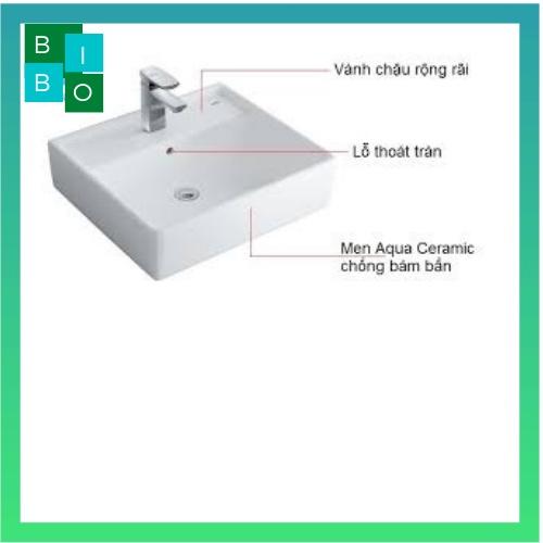 CHẬU RỬA MẶT VUÔNG, LAVABO VUÔNG TREO TƯỜNG