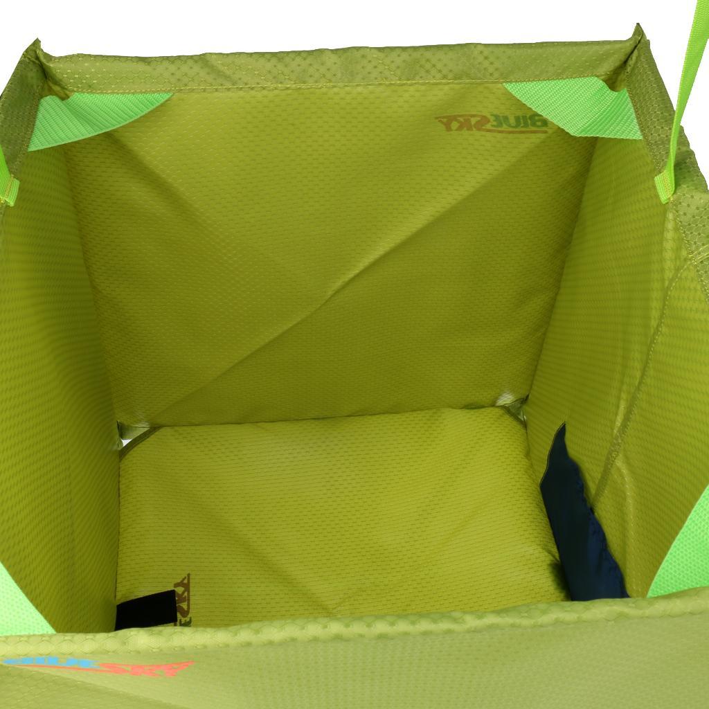 2 Pieces Folding Climbing Arborist Throw Line Throw Weight Bag Storage Cube