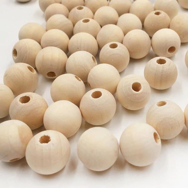 Hạt gỗ mộc size 18mm