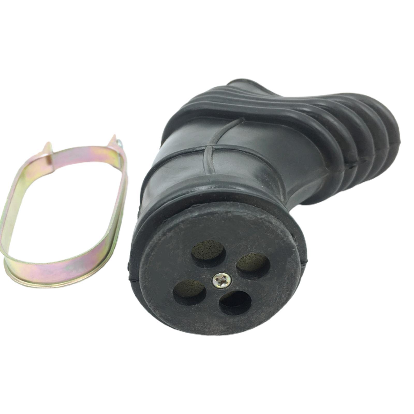 Air Filter Intake Boot Belt Cover Replace Parts with Clamp cover for 150cc 250cc Go Kart, Made of high quality Rubber material, durable to use