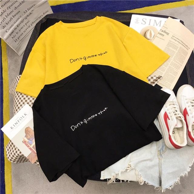 Áo thun tay lỡ form rộng