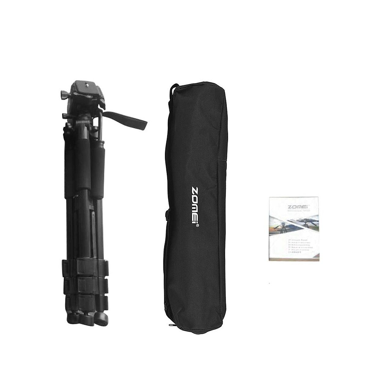 ZOMEI Q310 Tripod Hợp Kim Nhôm Chân Máy Ảnh Máy Quay Phim Chuyên Nghiệp Chống Rung Kéo Dài 170cm Tối Đa Tải Trọng 10Kg