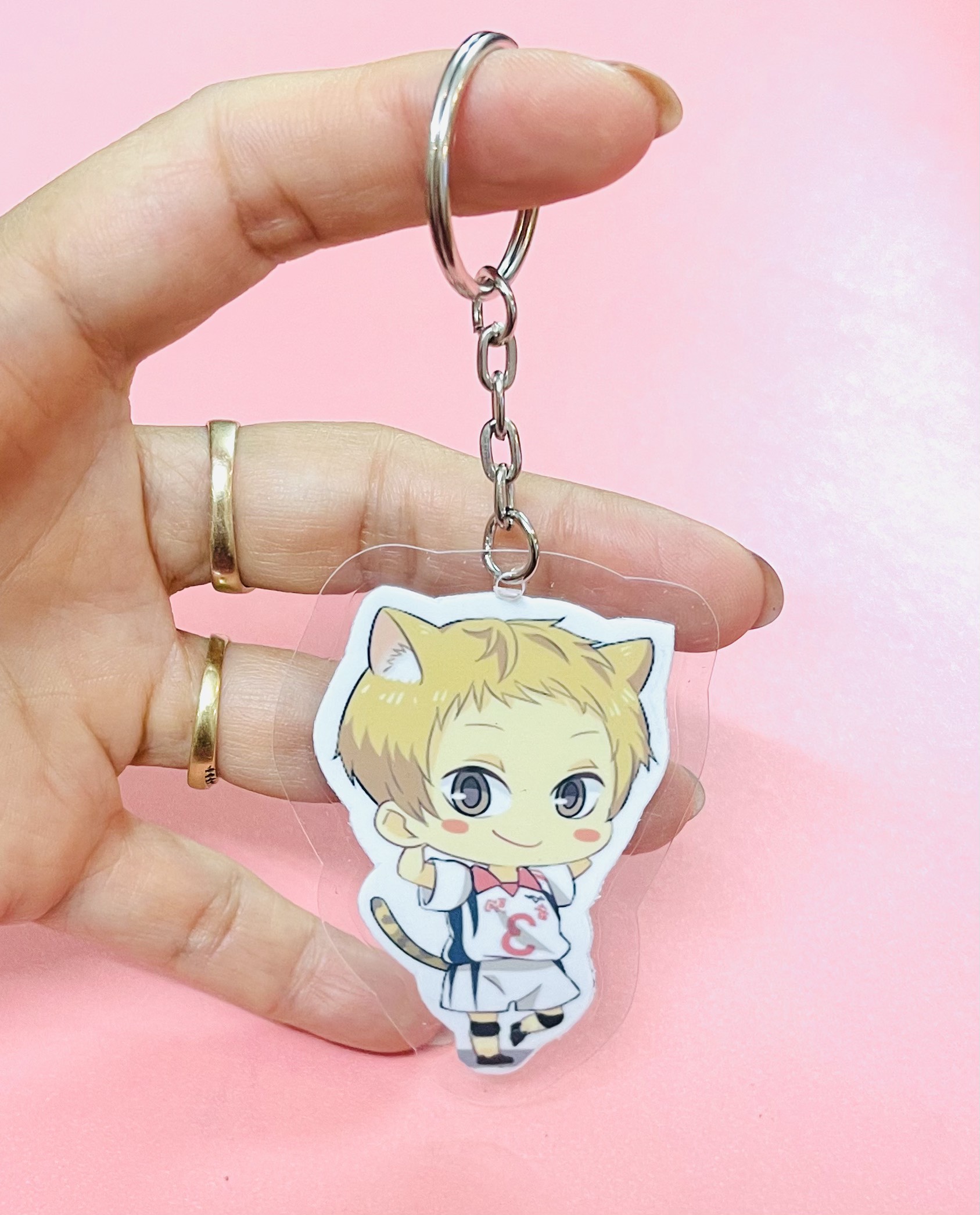 Set 8 Móc khóa cắt tỉa Haikyuu