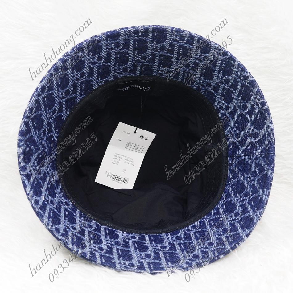 Nón tai bèo vành cụp 7cm mũ bucket thêu chữ vải dệt cotton cao cấp có may tem phía trong phù hợp cho nữ