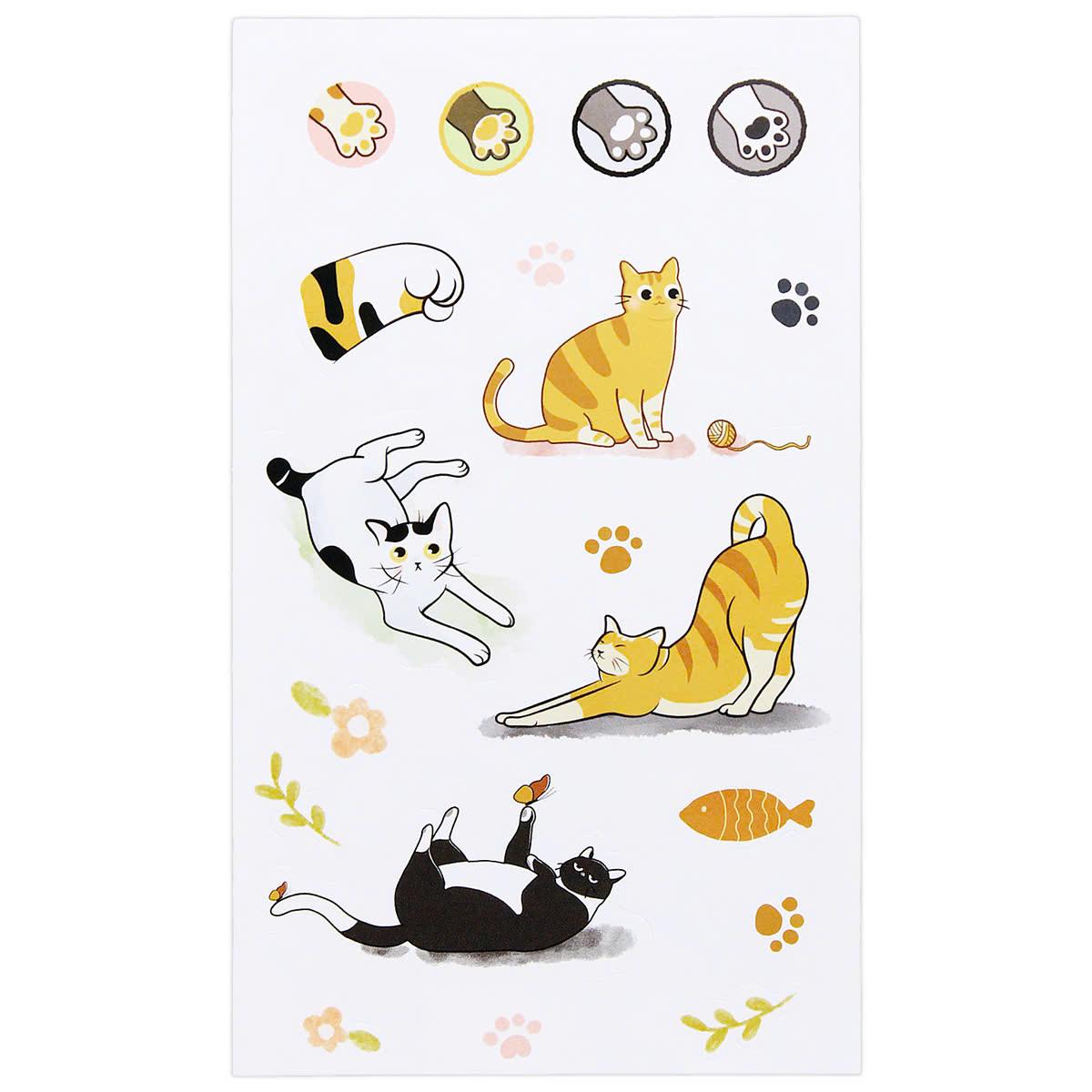 Sticker Cat Journal - The Sun