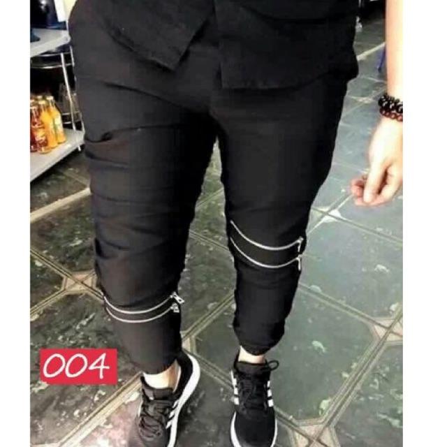 Quần jogger kaki form nam nữ đều mặc được