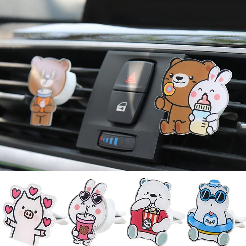 Kẹp Khuếch Tán Nước Hoa Gắn Máy Điều Hòa Xe Hơi Kiểu Mới Tiện Dụng