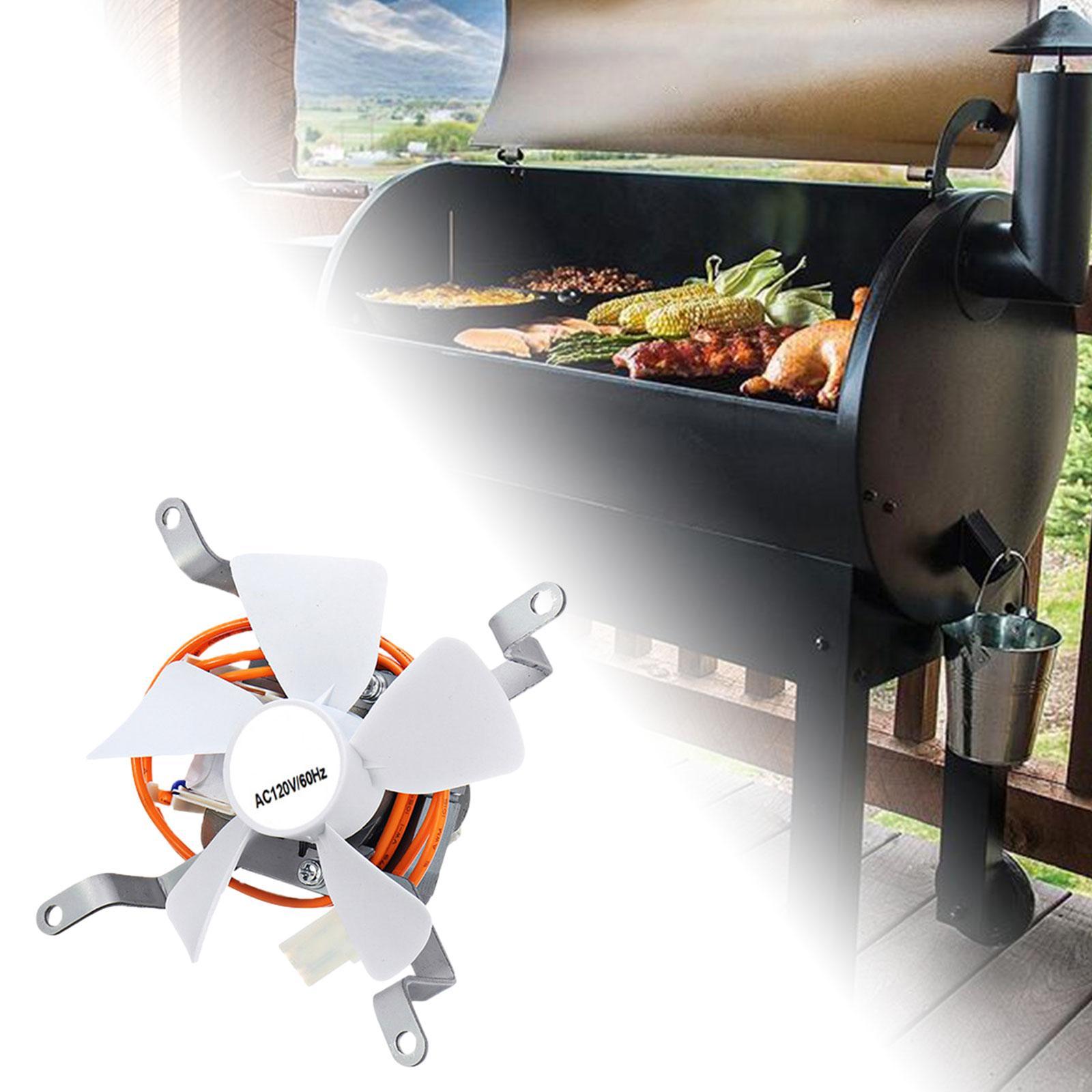 Grill Induction Fan Kits 60Hz Heavy Duty for Wooden Pellet Grills Accessories