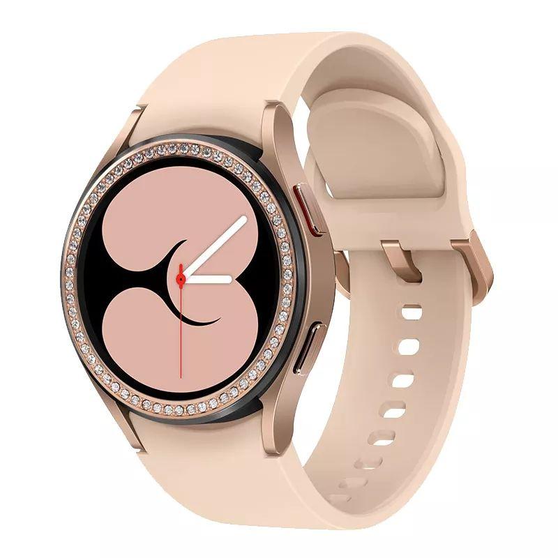 Khung viền bezel ( benzen ) đính hạt dành cho Samsung Galaxy Watch 4 40mm và Watch 4 44mm