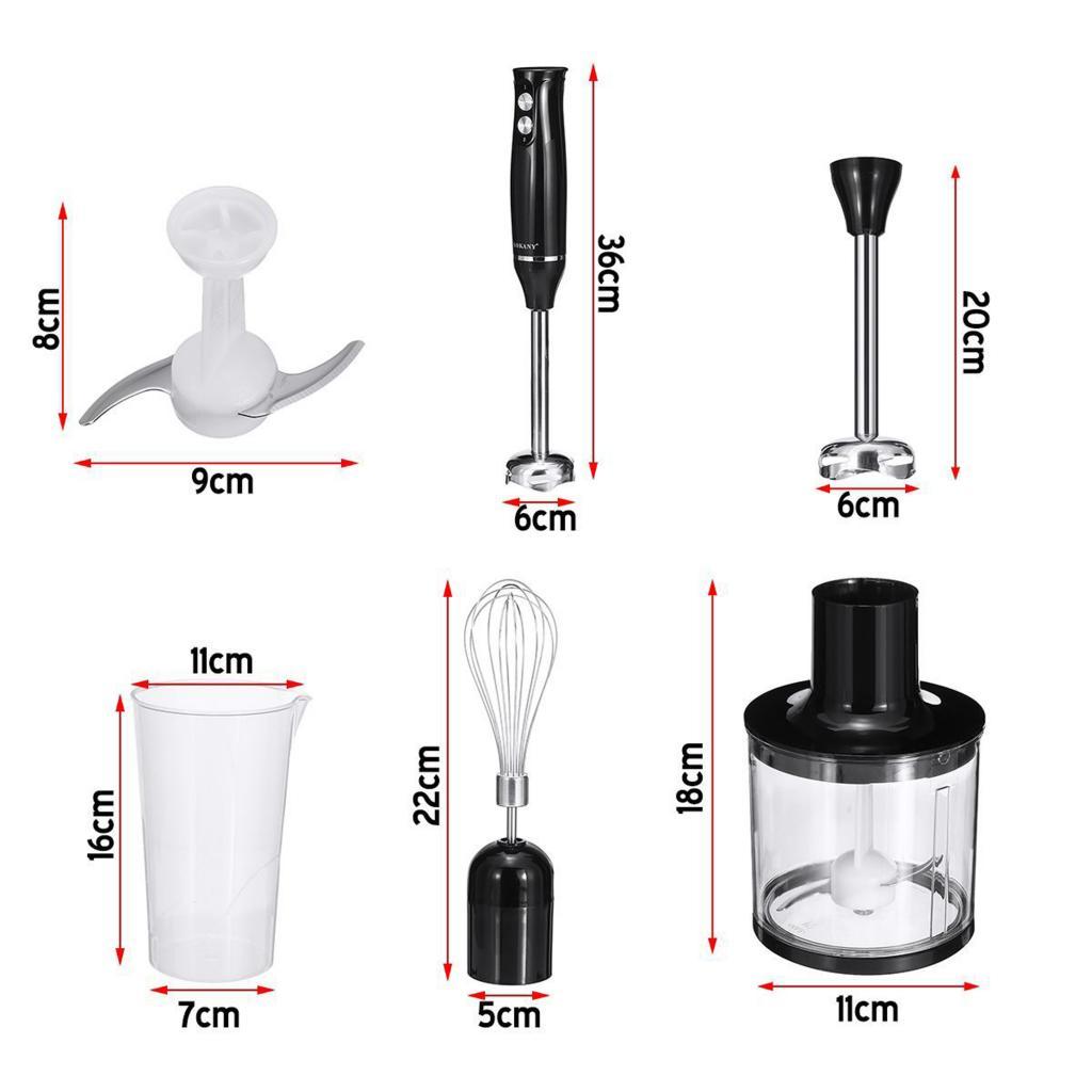 Electric Handheld Mixer Whisk Egg Cream Blender Kitchen Gadget 500W EU Plug