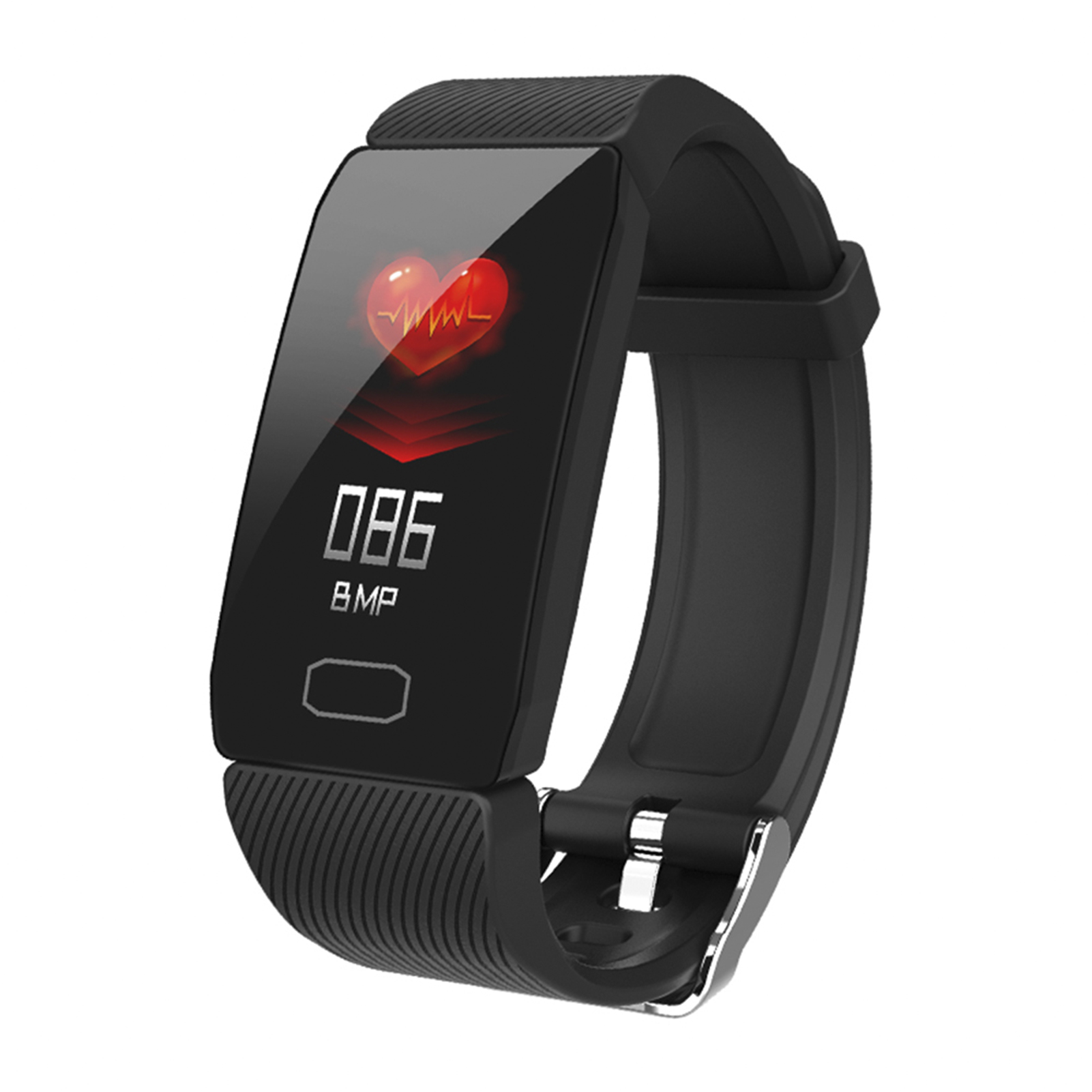 Vòng đeo tay thông minh Q1 1.14 inch phiên bản BT4.0 chống nước IP67,Phù hợp với IOS 8.4 trở lên hoặc Android 4.4 trở lên