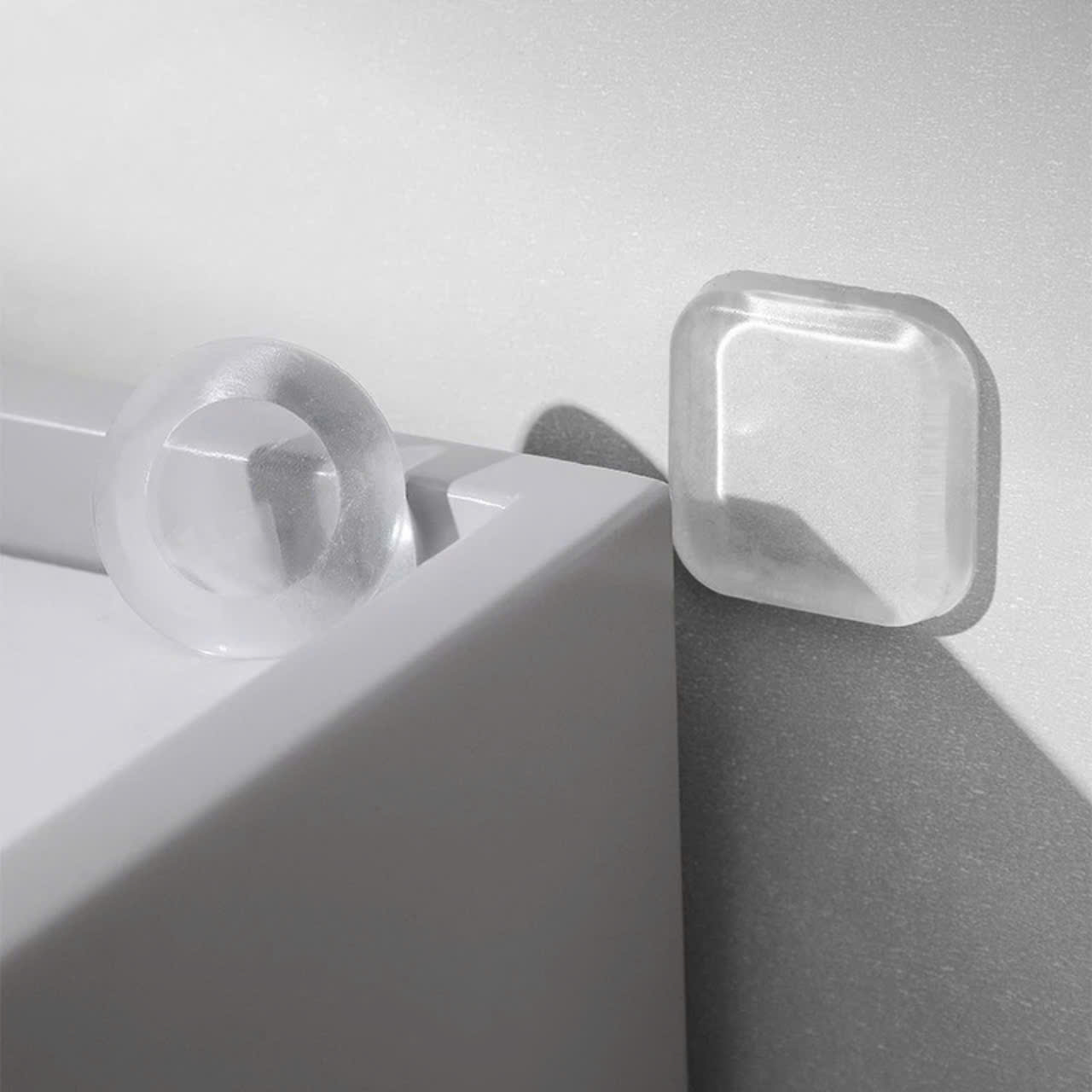 Miếng Silicone, Trong Suốt Dán Tường, Chống Va Đập Cánh Cửa và Đồ Vật, Tiện Dụng Trong Gia Đình, VP. Takyhome 1700 Vuông