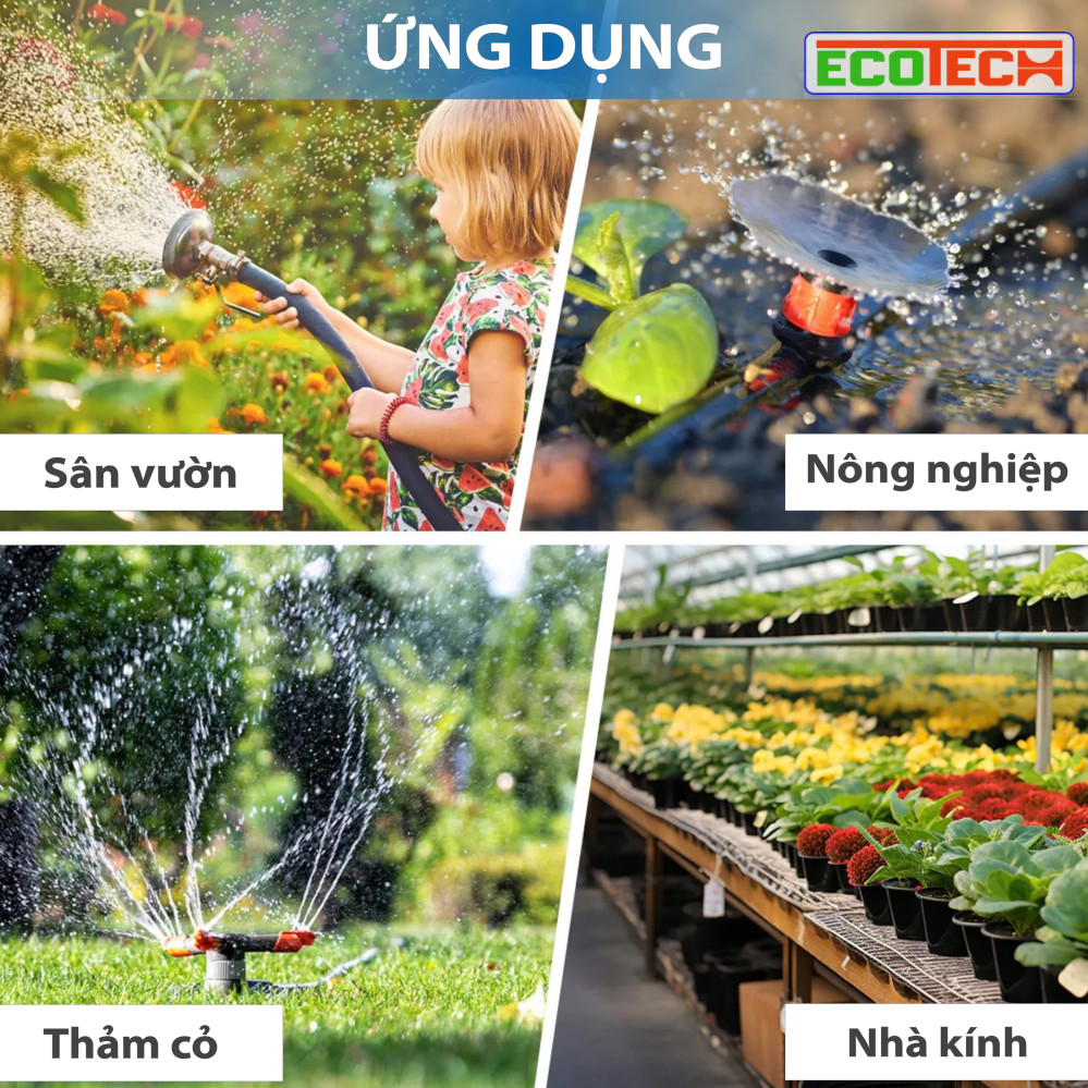 Bộ hẹn giờ tưới nước cây tự động HCT-622: Điều khiển trên app từ xa qua Wifi/Bluetooth, chống nước, tiết kiệm pin
