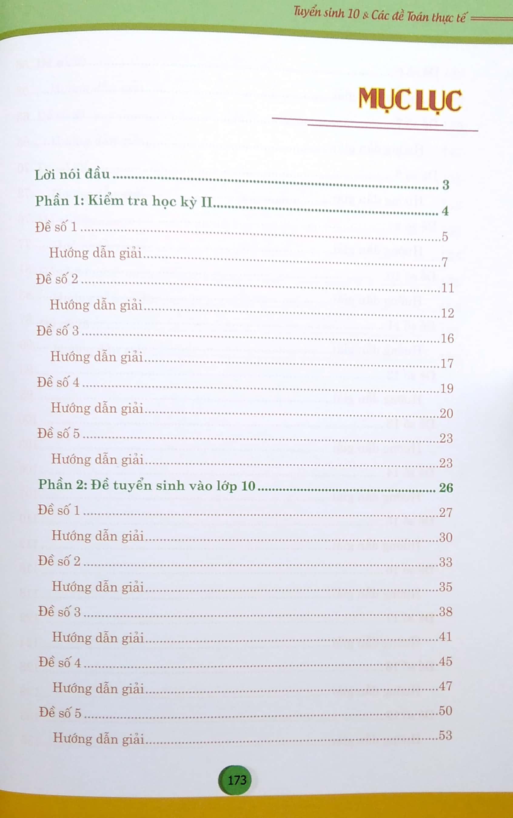 Tuyển Sinh 10 Và Các Đề Toán Thực Tế
