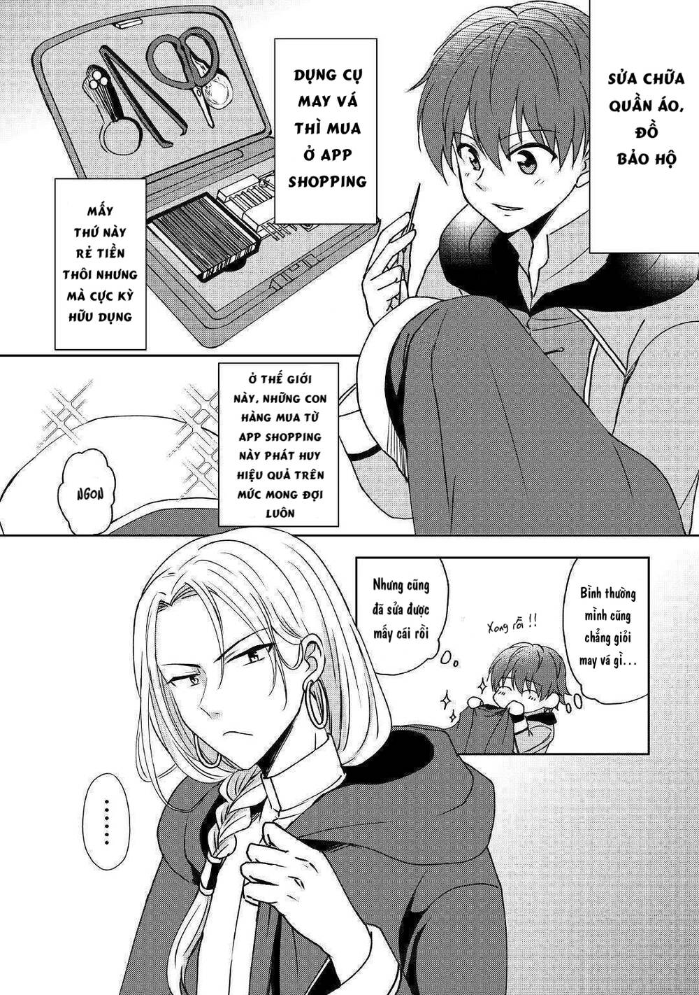 xuyên không cực mạnh cùng máy tính bảng siêu cheat chapter 3 18