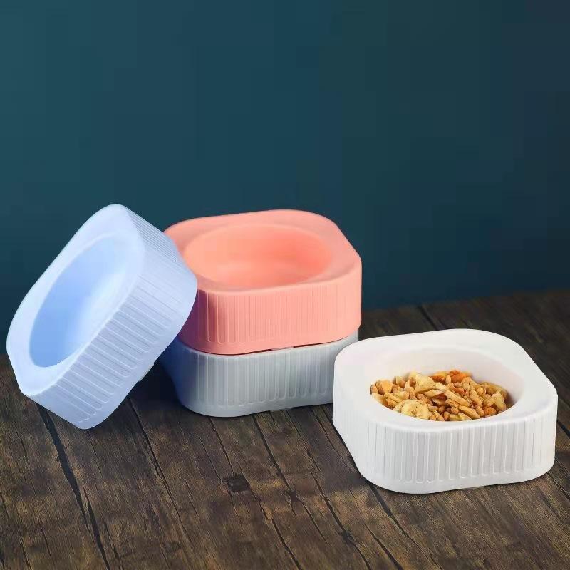 Bát ăn, bát uống nước danh cho chó mèo bằng nhựa cao cấp