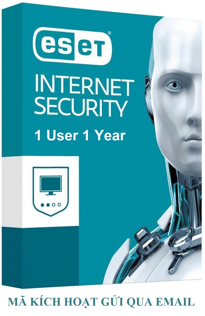 Phần mềm ESET INTERNET SECURITY 1 User 1 Year - Bản quyền 1 Máy/1 Năm - Hàng chính hãng - Online