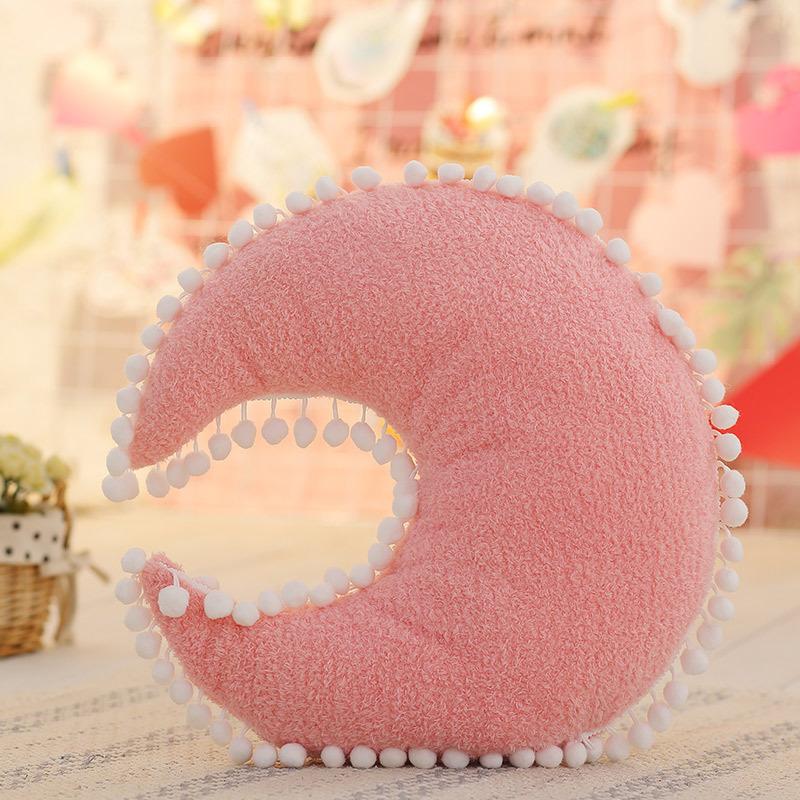 Bắc Âu Trẻ Em Phòng Mầm Non Trang Trí Đám Mây Gối Đệm Nhồi bông Mềm Trăng Sao Cloud Gối Cho Bé Trai Bé Gái Trang Trí Phòng Ngủ