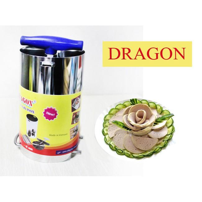 combo 2 Khuôn Làm Giò Chả Inox 1kg Thương Hiệu Dragon