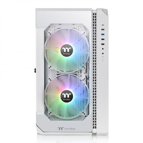 Vỏ case máy tính Thermaltake View 51 Tempered Glass Snow ARGB Edition - Hàng Chính Hãng