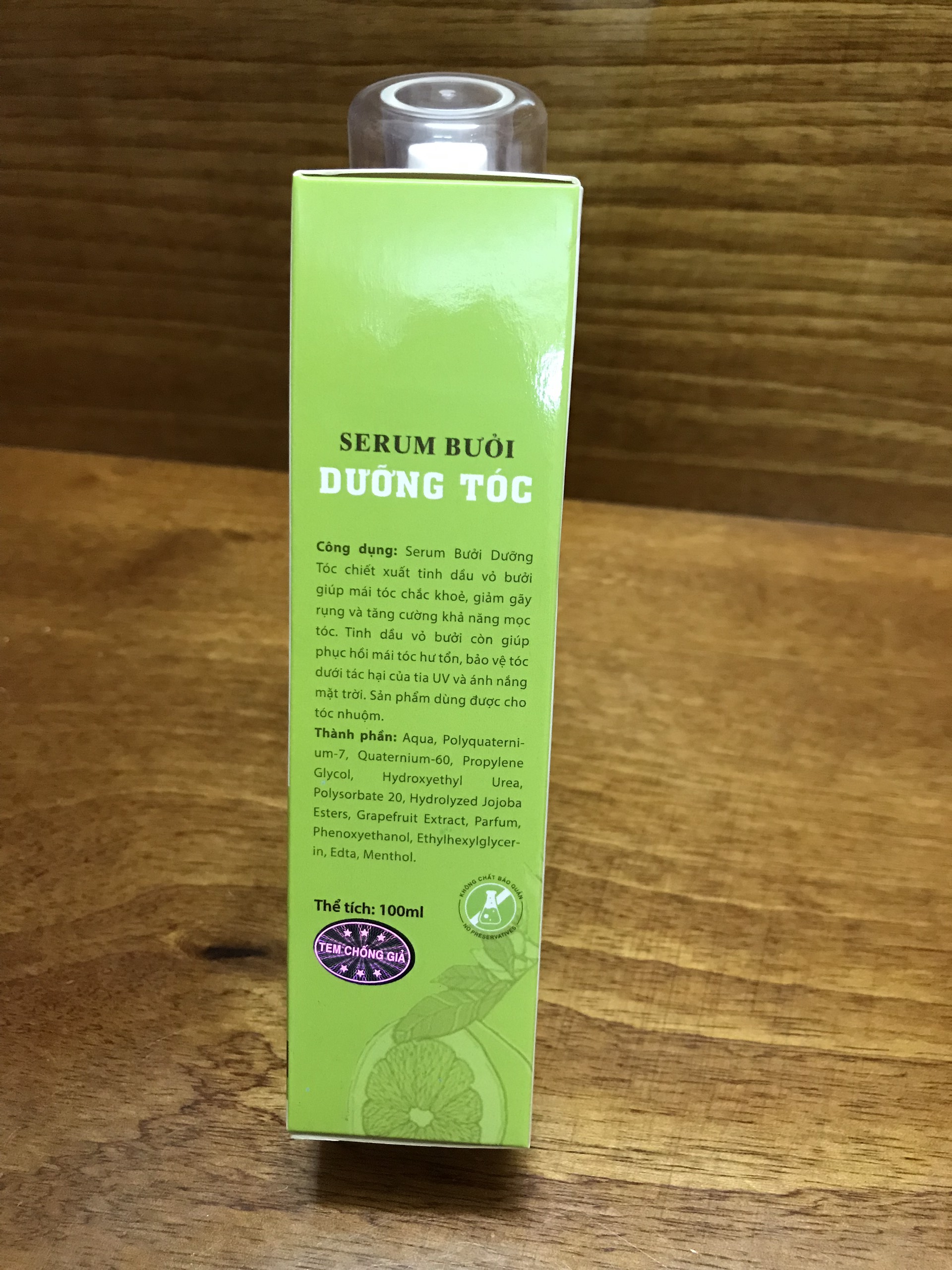 Serum tóc tinh dầu bưởi Onemy Grapefruit 100ml mọc tóc, giảm rụng và phục hồi tóc hư tổn - Chiết xuất tinh dầu vỏ bưởi