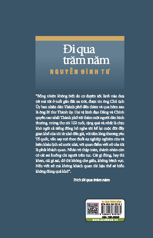 Đi qua trăm năm - Nguyễn Đình Tư: Tự truyện