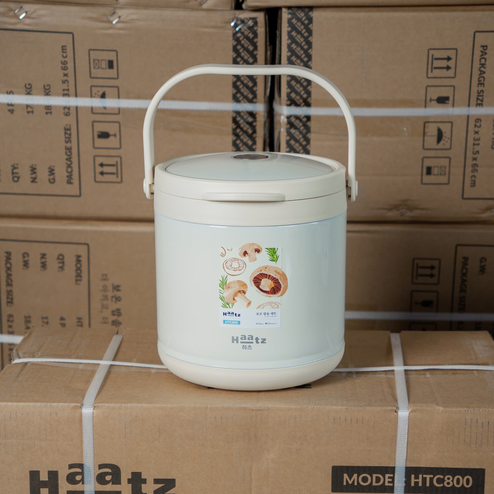 (Model New) Nồi Ủ Chân Không Haatz HTC800 Tiết Kiệm 85% Nhiên Liệu, Giữ Trọn Dinh Dưỡng, Hàng Chính Hãng