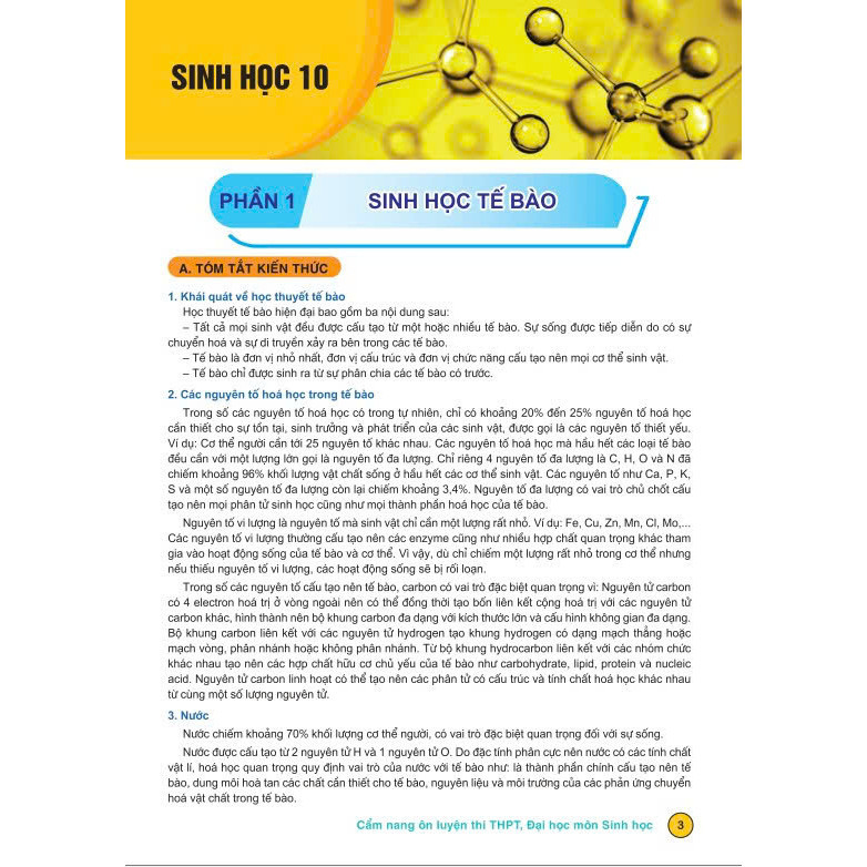 Sách - Cẩm Nang Ôn Luyện Thi THPT, Đại Học Môn Sinh Học - Biên soạn theo chương trình mới - ndbooks