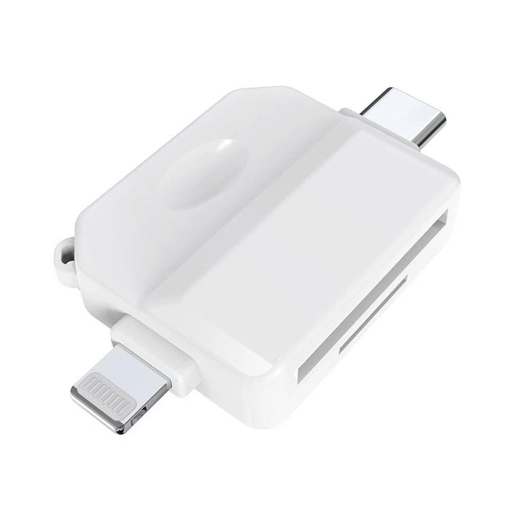 Đầu đọc thẻ nhớ SD, TF chân Type C, USB , IOS - Hàng Nhập Khẩu