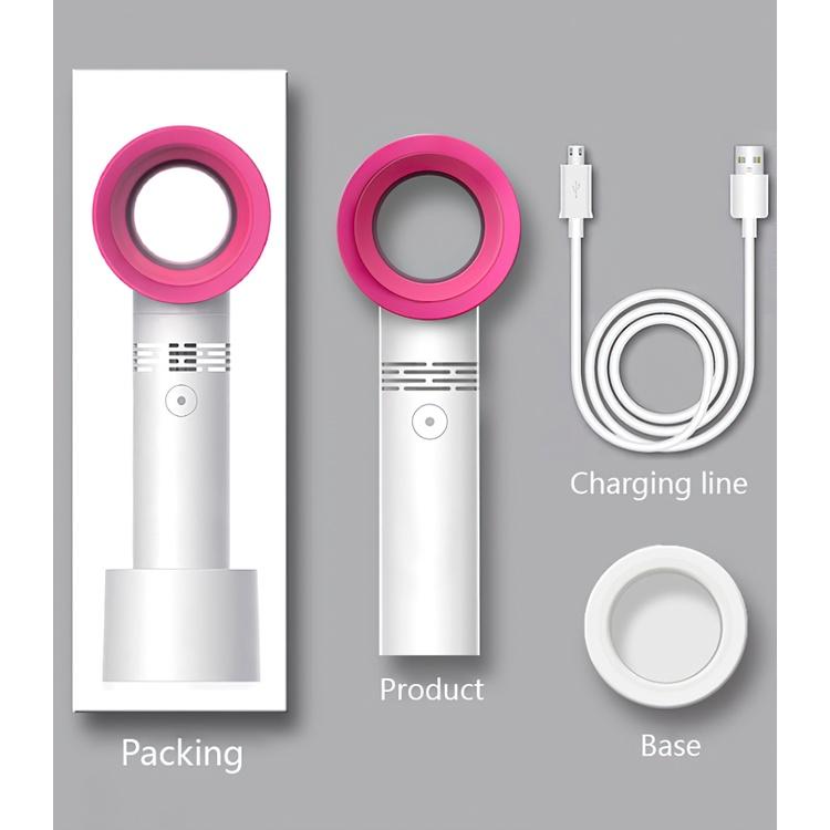 Yumeshop94Quạt Không Cánh Cầm Tay Mini - Có Thể Sạc Lại
