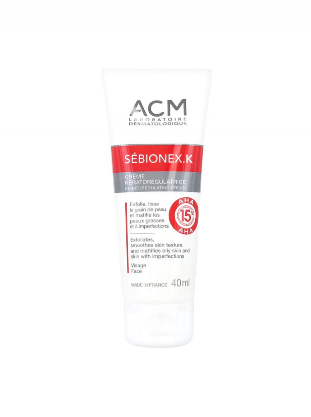 Kem Giảm Mụn Đầu Đen ACM Sebionex.K Keratoregulating Cream 40ml