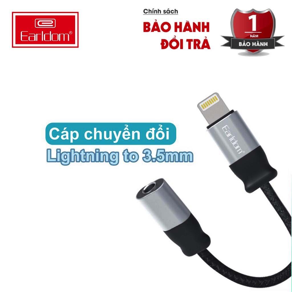 Jack Earldom Chuyển Đổi OT50 Từ Type C Sang Cổng 3.5m Hàng Chính Hãng