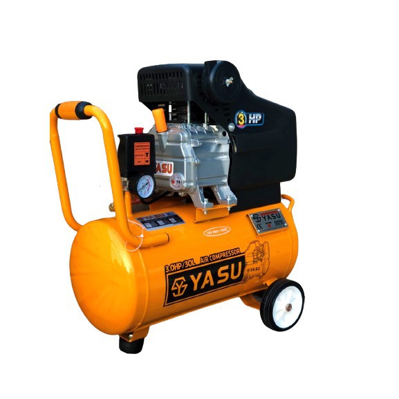 Máy Nén Khí Có Dầu Liền Trục YASU YS-30L 30L 3 Ngựa (Bình 30L, 3HP)