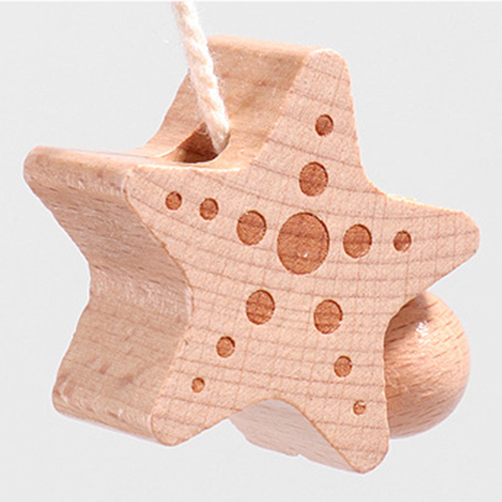 16x Animal Blocks Threading Toy Hand Eye Coordination for Children Toddlers