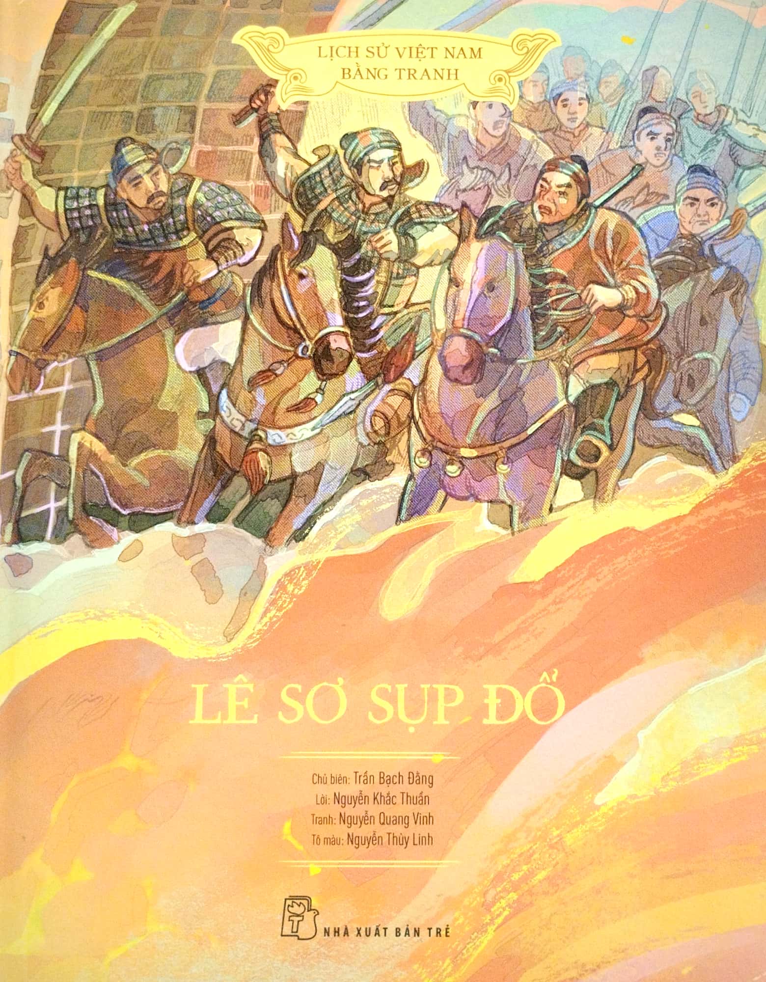 Boxset Lịch Sử Việt Nam Bằng Tranh - Bản Màu - Bìa Cứng  - trẻ