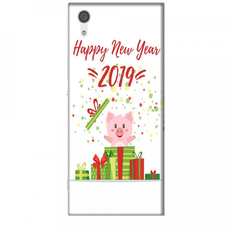 Ốp lưng dành cho điện thoại SONY XA1 Happy New Year Mẫu 3