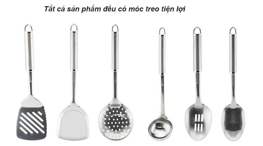 Bộ Dụng Cụ Nhà Bếp Elmich Inox 6 Món El3852