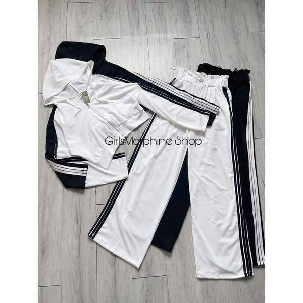 SET THỂ THAO VIỀN CỔ ĐIỂN - ẢNH THẬT SHOP CHỤP - CHẤT THUN DÀY DẶN MỊN ĐẸP