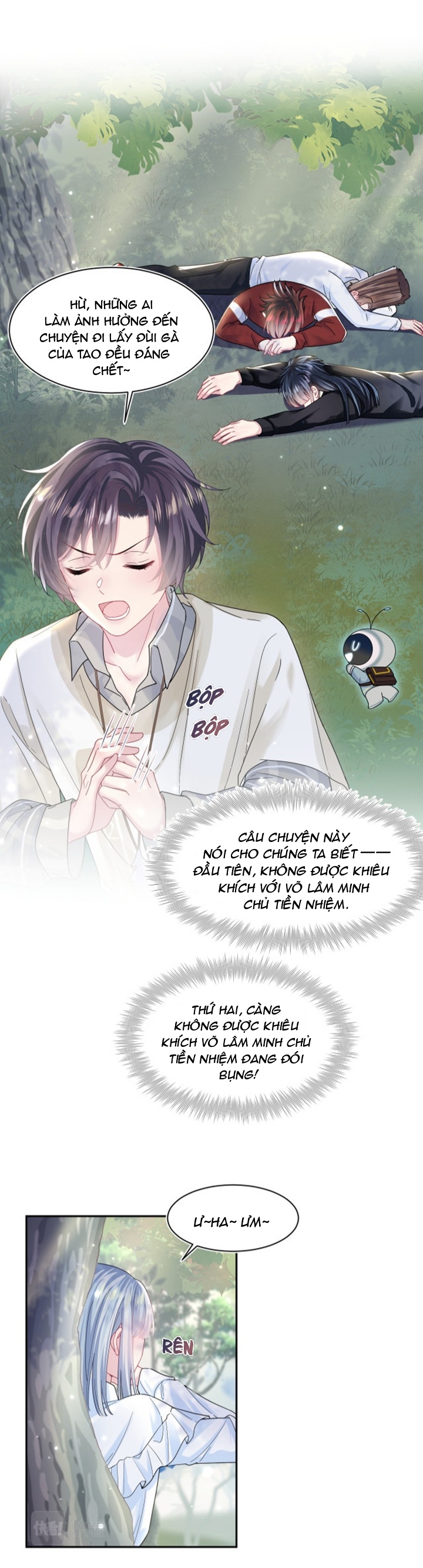 bạch liên hoa tuyệt mĩ dạy học online chapter 120 14