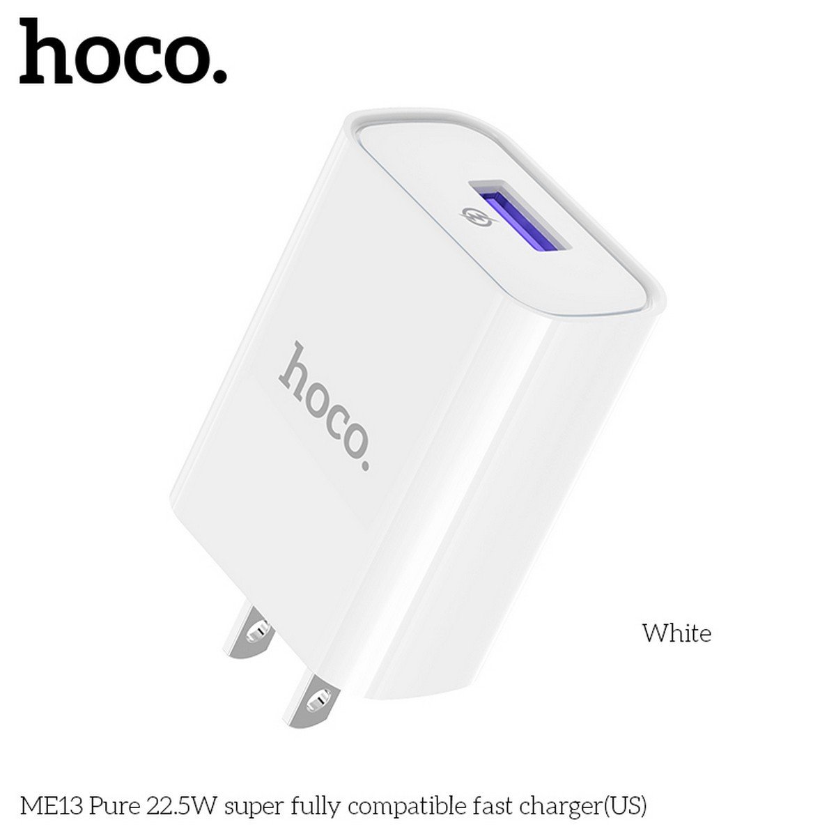 Cóc Sạc Nhanh Hoco. Dành Cho ME13 22.5W QC3.0 5A Cổng Sạc USB Hàng Chính Hãng