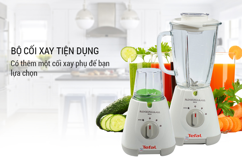 Máy Xay Sinh Tố 6 Lưỡi Dao Tefal BL312 - Hàng chính hãng
