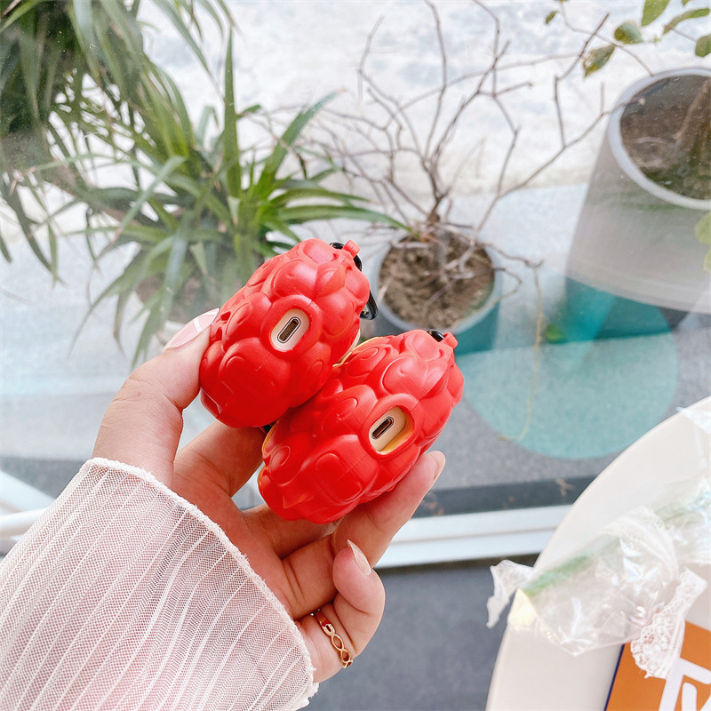 Bao Case OP Cho Airpods 1&amp;2 / Airpods Pro / Airpods 3 Trái Ác Quỷ Ace Mera Mera Nomi - Hàng Chính Hãng
