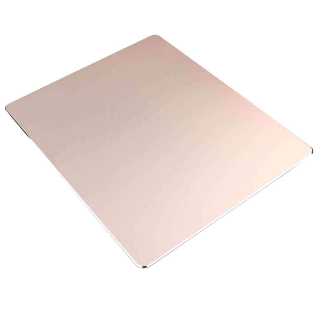 Smooth Aluminum Alloy Mousepad Mouse  for Computer PC Laptop