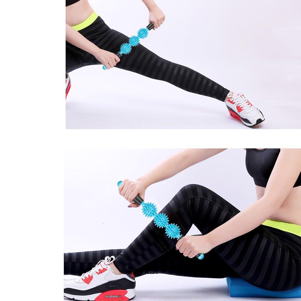 Log Ball Massage Scooter - Tab Massage - Thiết bị massage cơ bắp để khắc phục vết loét cơ, đau cơ, chuột rút, vấn đề về lưng, đau ở lưng, bắp chân, chân và điểm kích hoạt