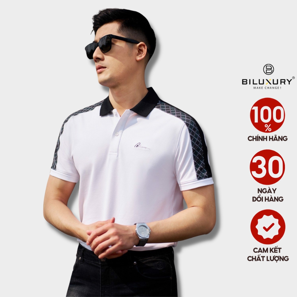 Áo Polo Vải Cotton Mềm Mịn, Thoáng Mát, Bền Màu, Chống Nhăn 7APCH002TRK